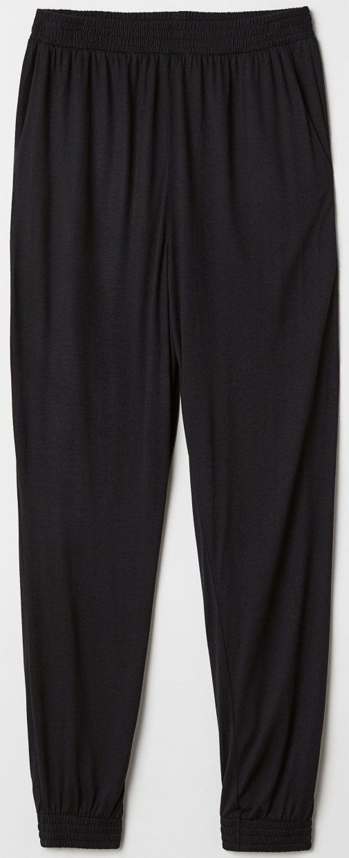 

Брюки H&M Basics 01863727 S Черные