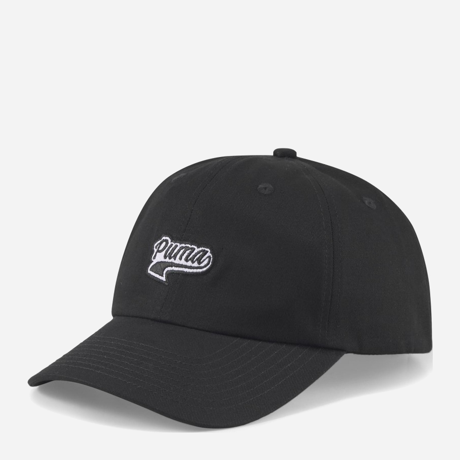 Акція на Кепка Puma Script Logo Cap (024032-01) чорний Унісекс OSFA від Rozetka