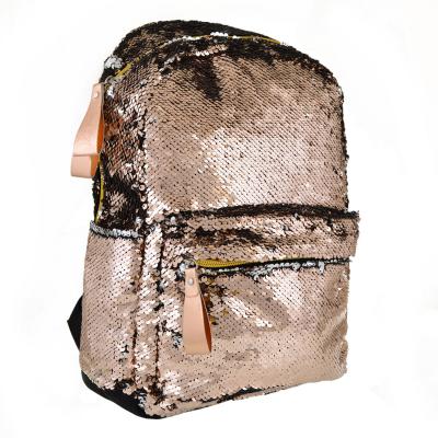 

Рюкзак школьный Yes с пайетками GS-01 Gold (557676)
