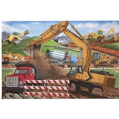

Пазл Melissa&Doug Мега "Строительная площадка" 48 элементов (MD18900)