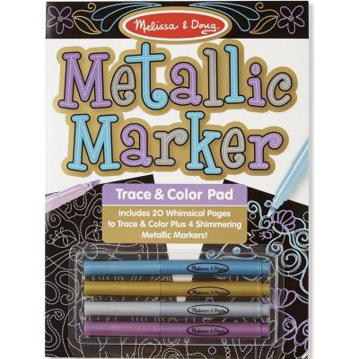 

Набор для творчества Melissa&Doug Набор для рисования с металлик-маркерами (MD9320)