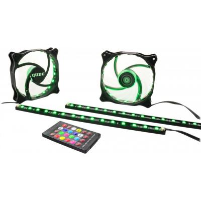 

Кулер для корпуса QUBE RGB_AURA_KITv01