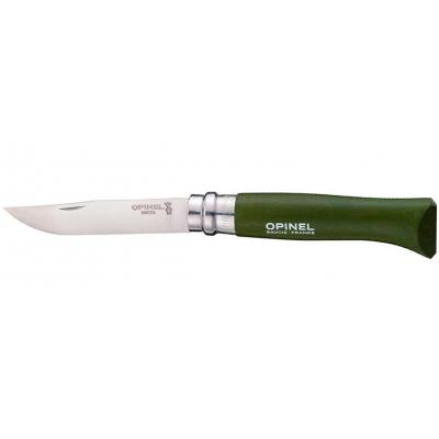 

Нож Opinel №8 Inox VRI зеленый, в блистере (001980)