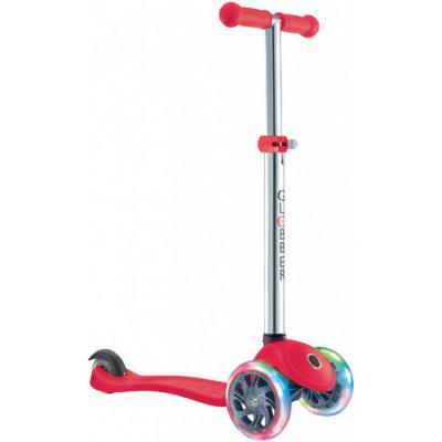 

Скутер Globber Primo Lights красный (423-102-3)