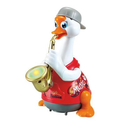 

Развивающая игрушка Hola Toys Гусь-саксофонист, красный (6111-red)