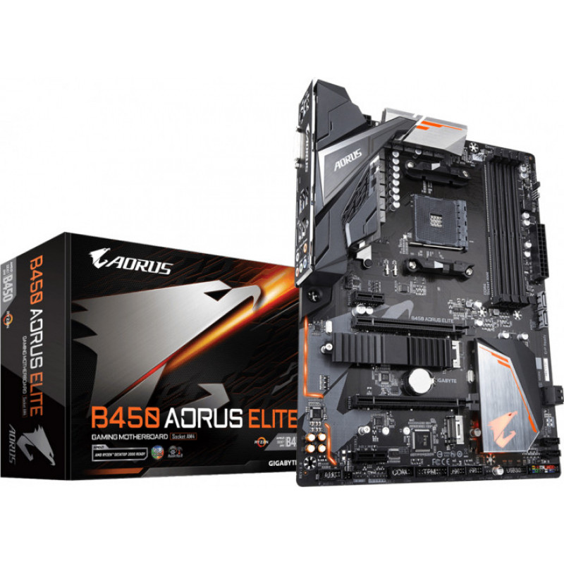 

Материнская плата Gigabyte B450 Aorus M (sAM4, AMD B450, PCI_Ex16)