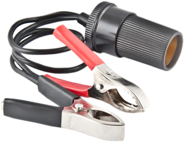 Перехідник Uragan з зажимами АКБ та гніздом прикурювача (90100) – фото ...