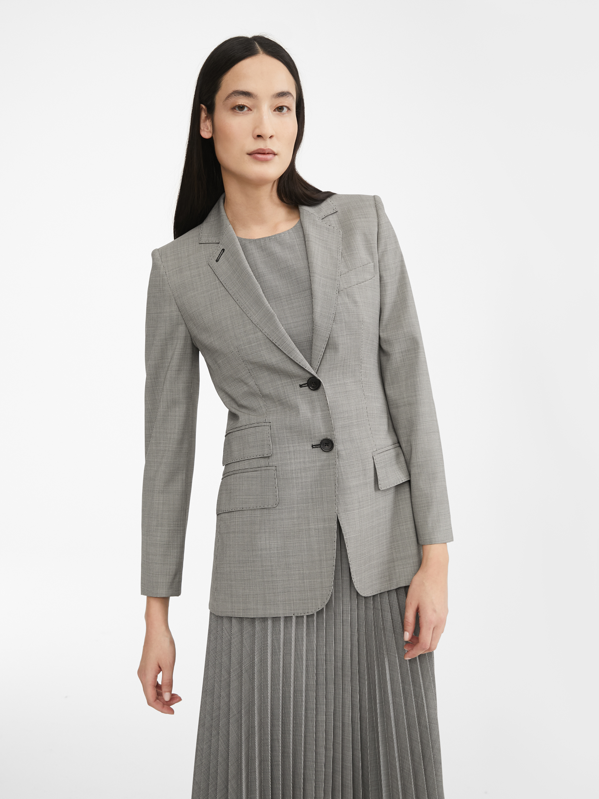 

Жакет MaxMara  Серый 10410401000, Жакет MaxMara 46 Серый 10410401000