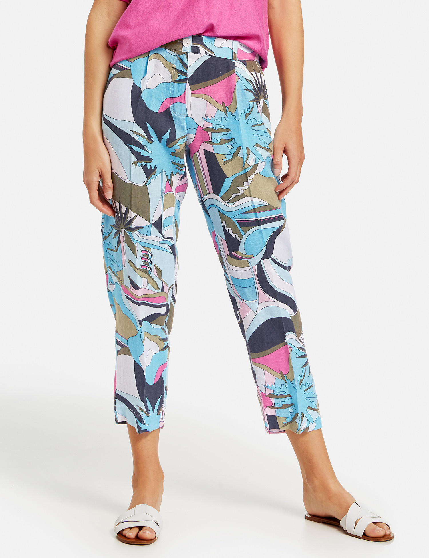 

Брюки Gerry Weber 38 Бирюзовые 222313.66876