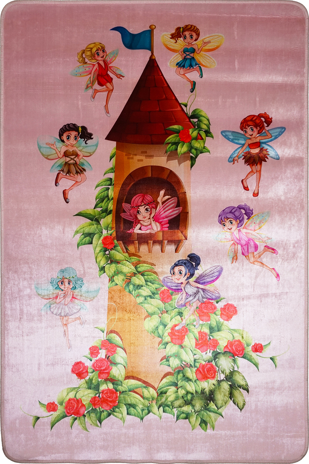 

Ковер Brilliant FAIRY 1x1.65 м. Прямоугольник Розовый