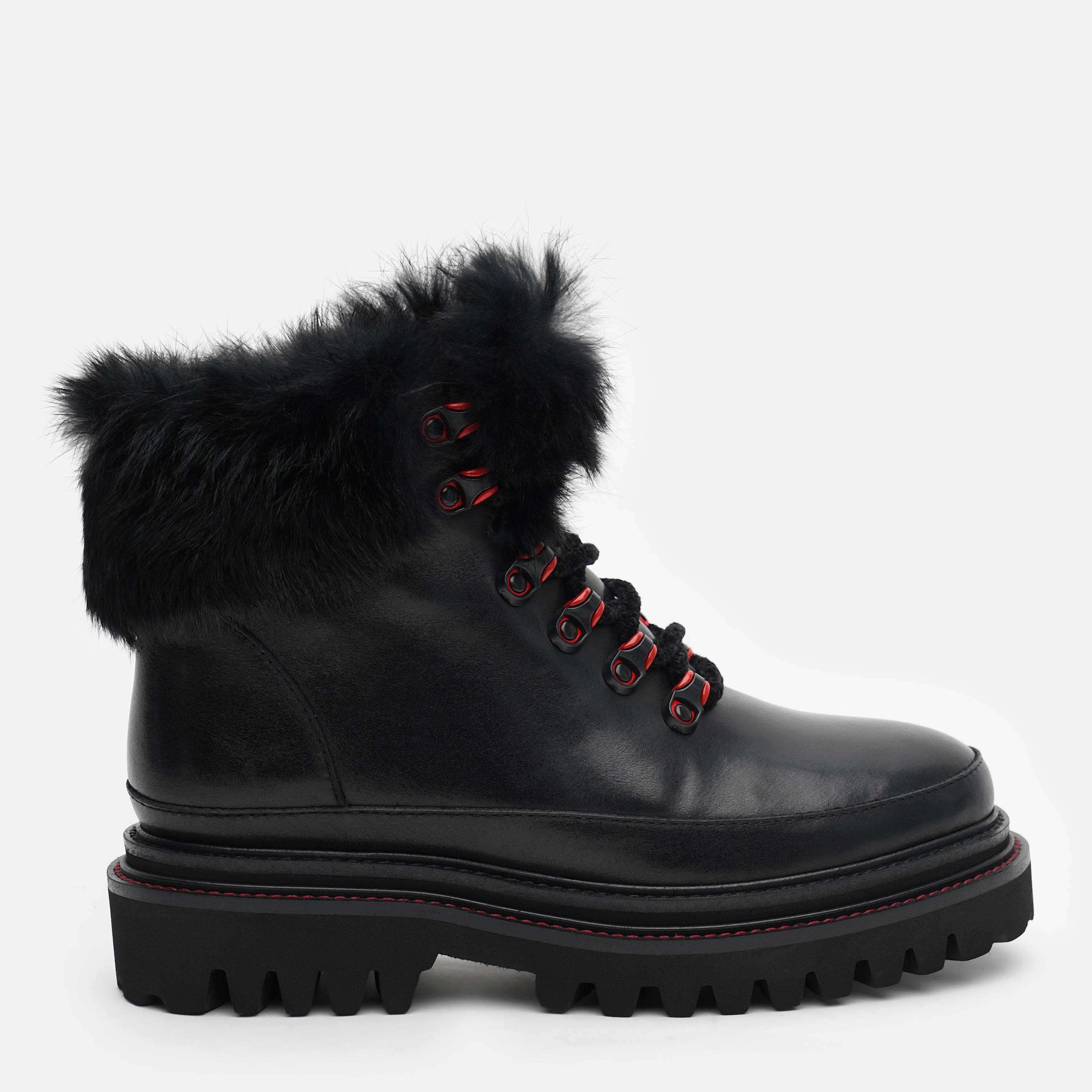 Акция на Жіночі зимові черевики високі Le'BERDES 00000012211 38 24.5 см Чорні от Rozetka