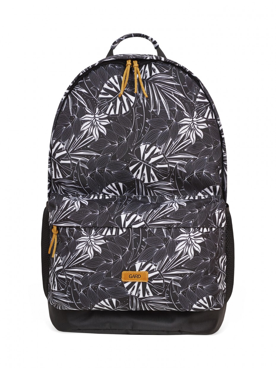 

Рюкзак GARD BACKPACK-2 белые листья 1/20 черно-белый 1823