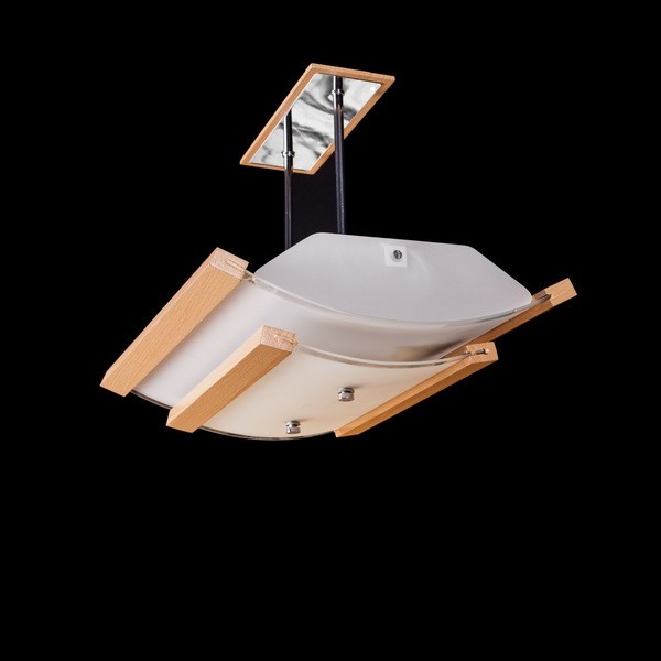

Люстра RAINBOW потолочная с плафоном на штанге MDF 8125/4 BU