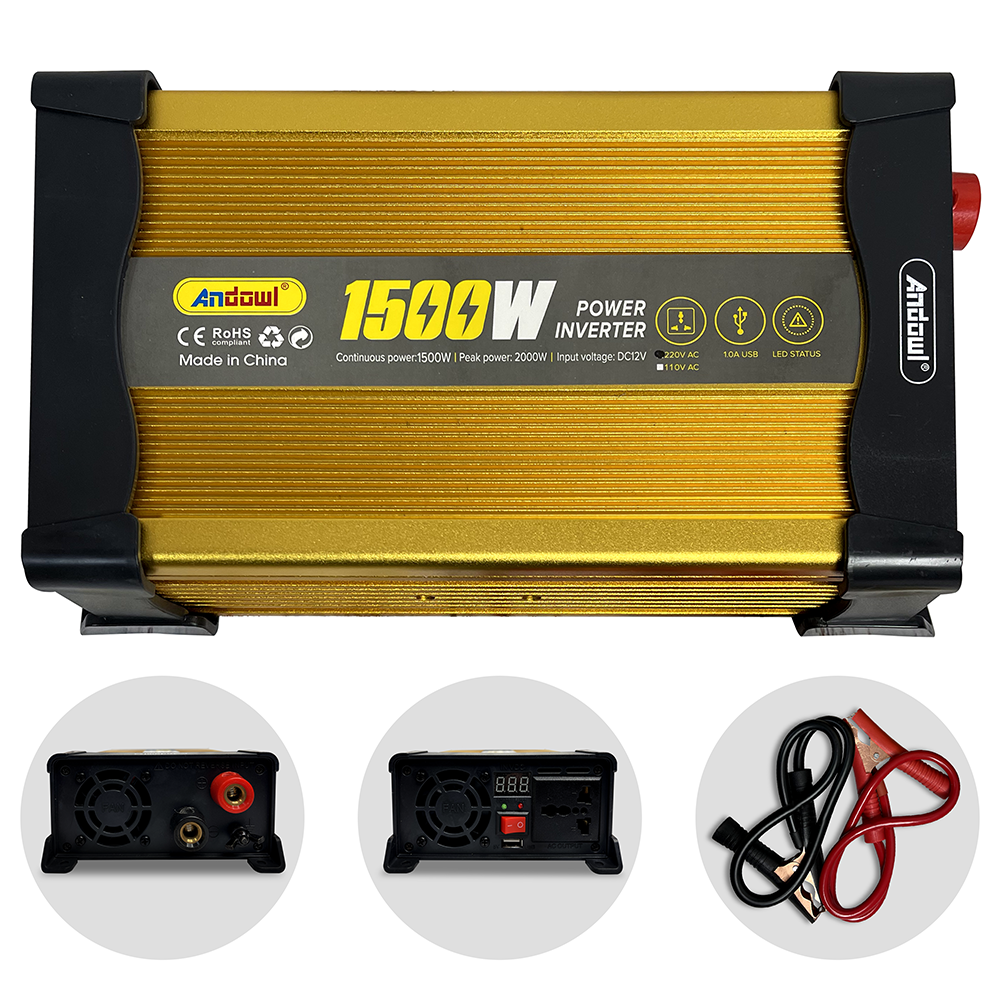 Преобразователь напряжения Andowl Q-KS1500 1500 / 2000 Ватт инвертор ...