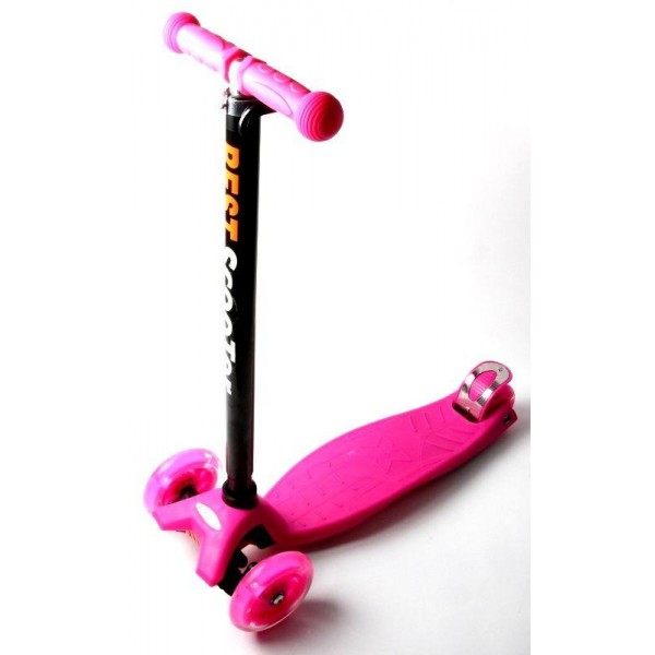 

Cамокат детский SCOOTER MAXI PINK Светящиеся колёса (SD 874770534)