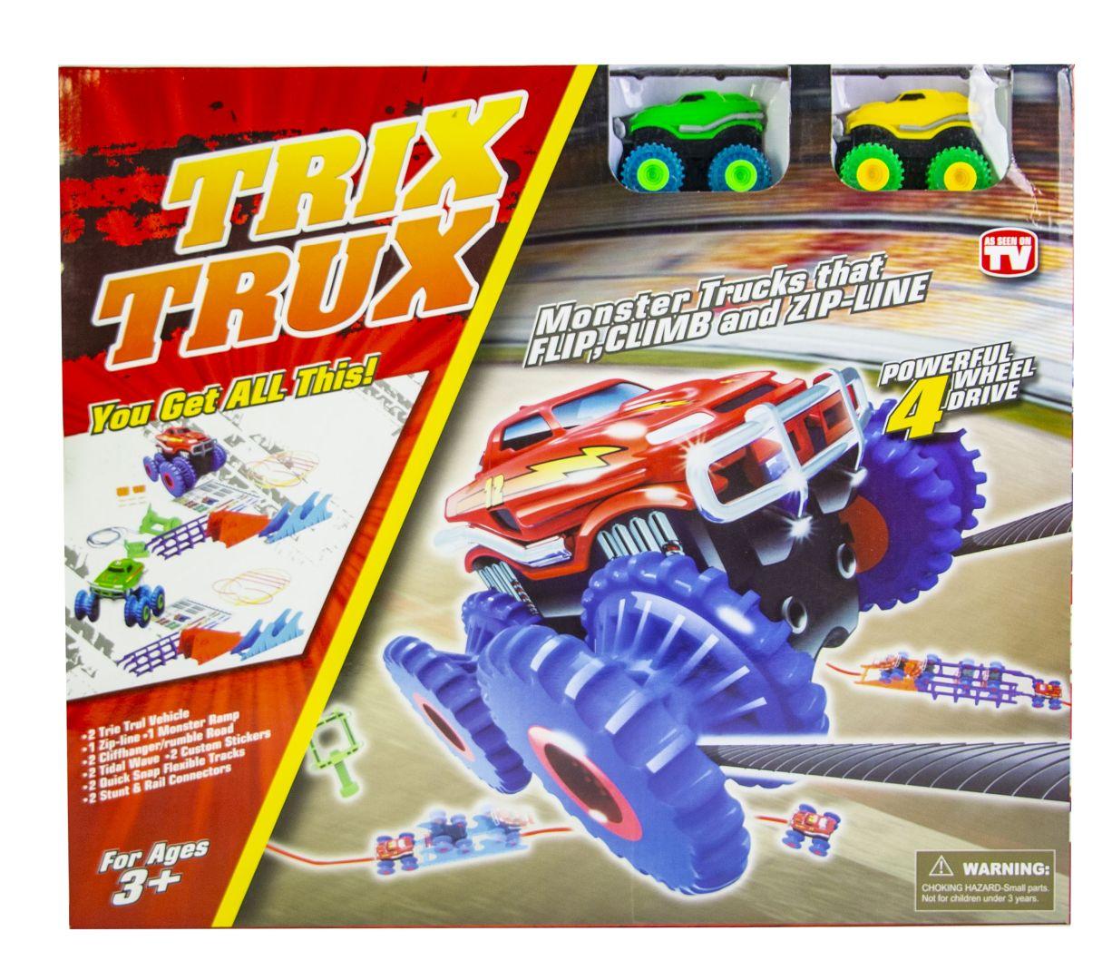 

Игровой набор Гоночный Монстр Трек TRIX TRUX Большой набор на 2 машинки (SD BB884)