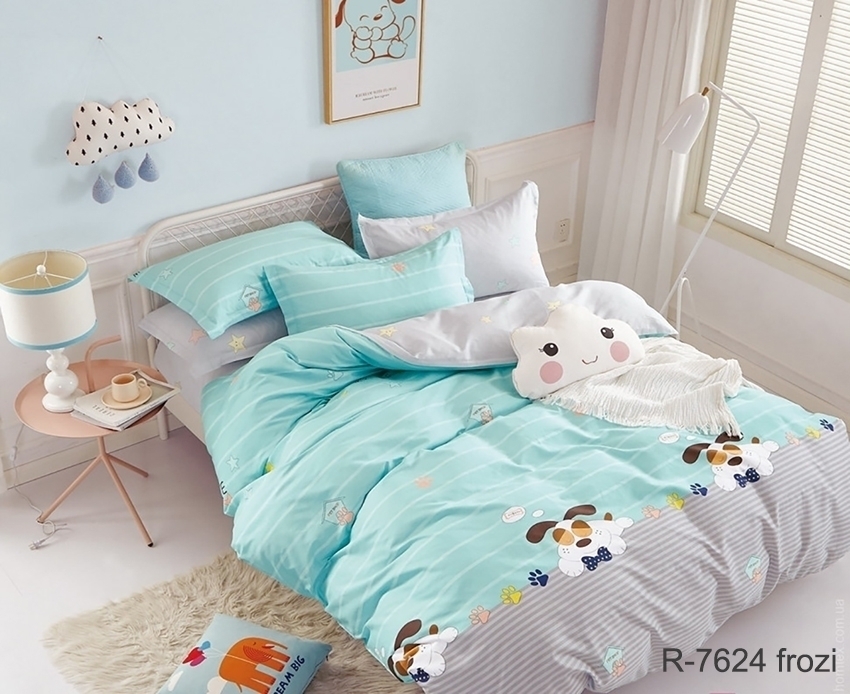 

Комплект постельного белья для детей ТМ ТАG 1,5- сп. с компаньоном R7624 frozi