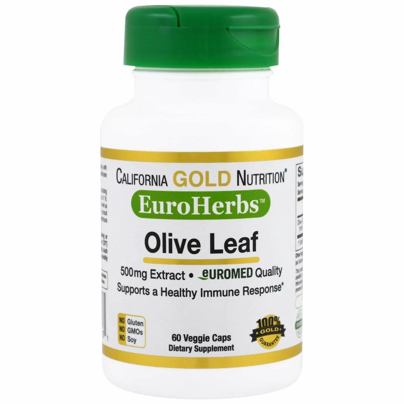 Экстракт листьев оливы California Gold Nutrition (Olive Leaf Extract ...