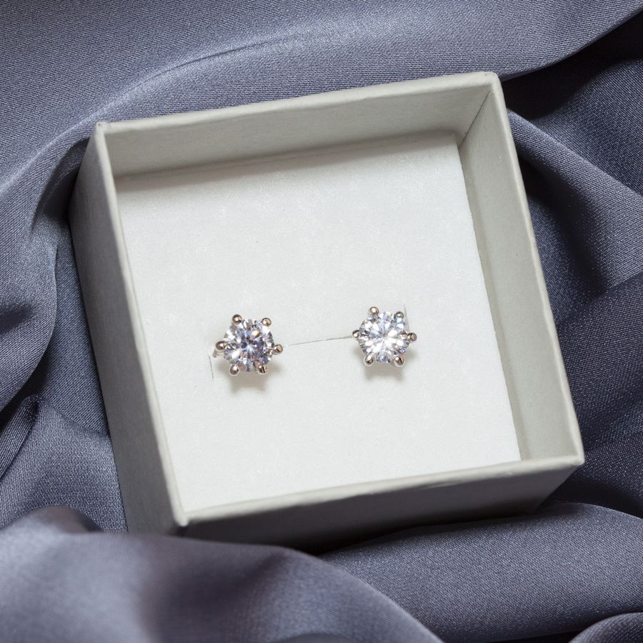 

Серьги гвоздики 082WS AB