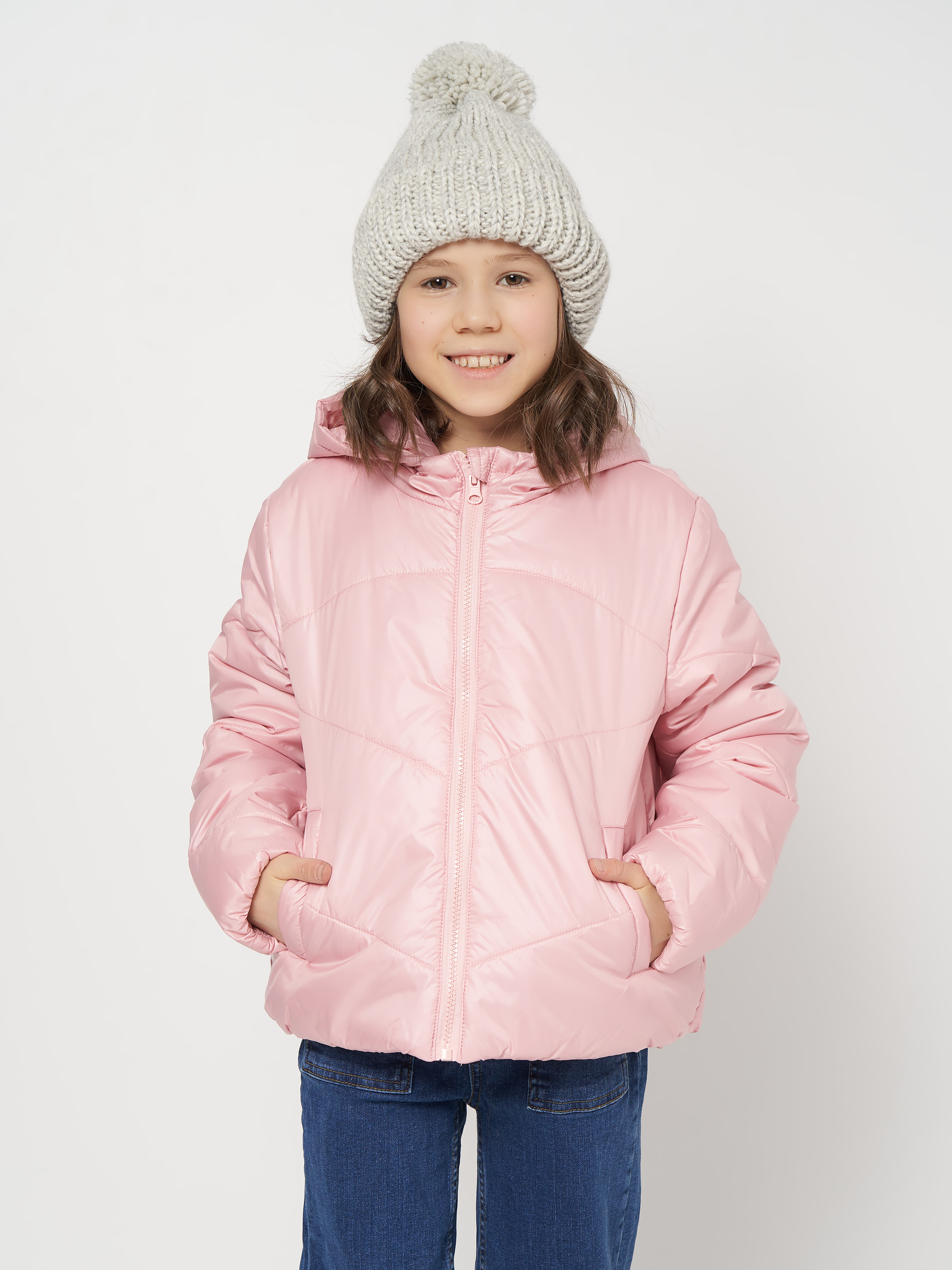 Акція на Дитяча демісезонна куртка для дівчинки Coccodrillo Outerwear Girl Kids ZC2152701OGK-033 92 см Рожева від Rozetka