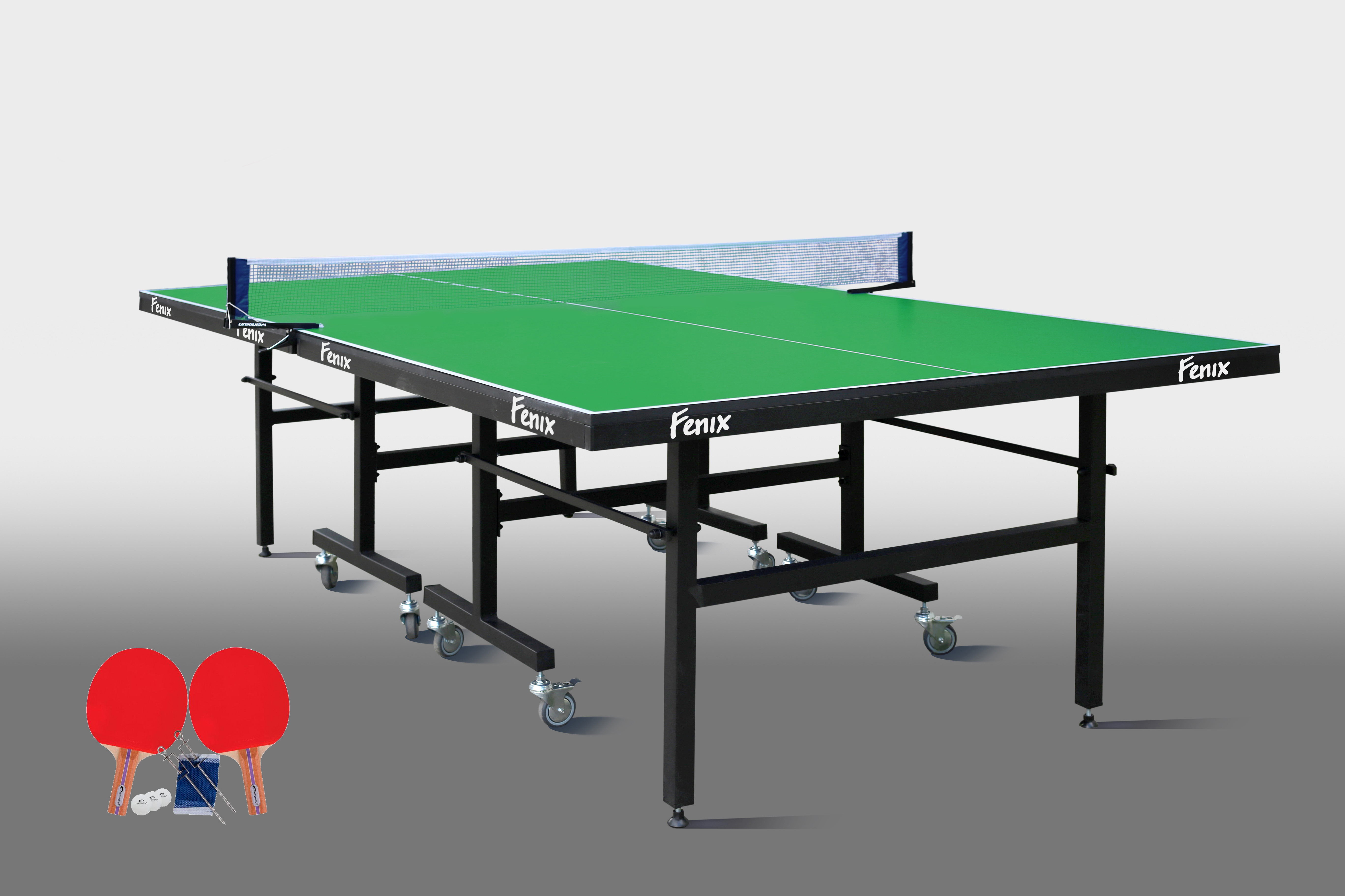 

Теннисный стол для помещений «Феникс» Master Sport M16 зеленый, (026-0024)