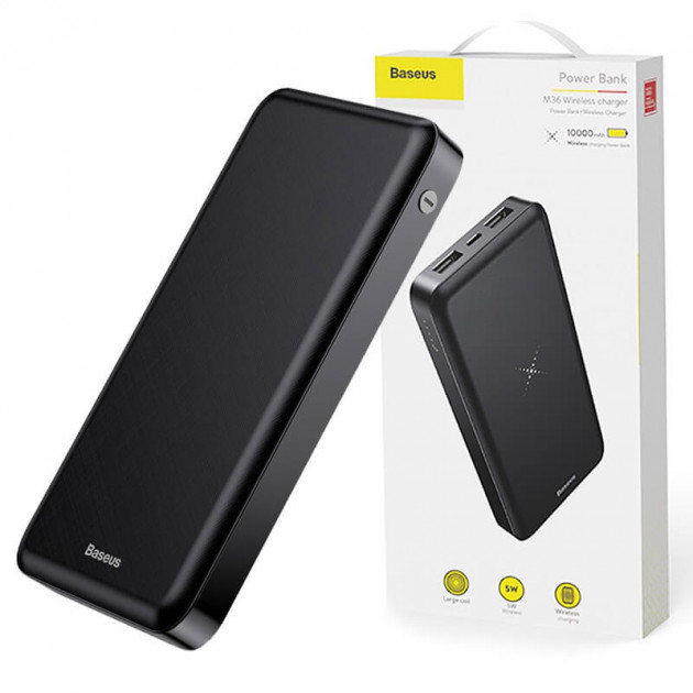 

Power Bank Baseus M36 10000 mAh черный