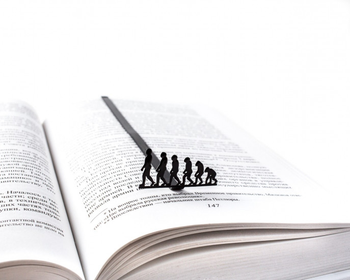 

Закладка для книг Эволюция