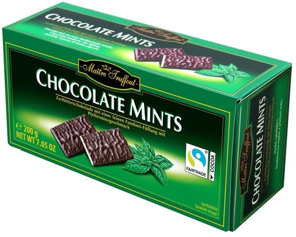Шокколадные конфеты с мятой Maitre Truffout Mint Chocolate 200 г ...