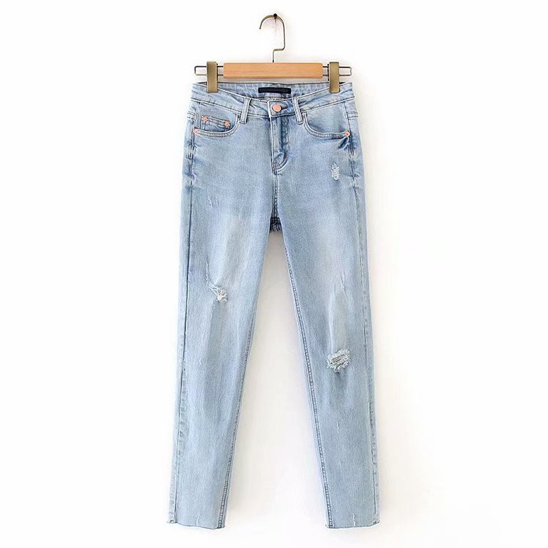 

Джинсы женские skinny Heaven, голубой Berni Fashion (L) Голубой