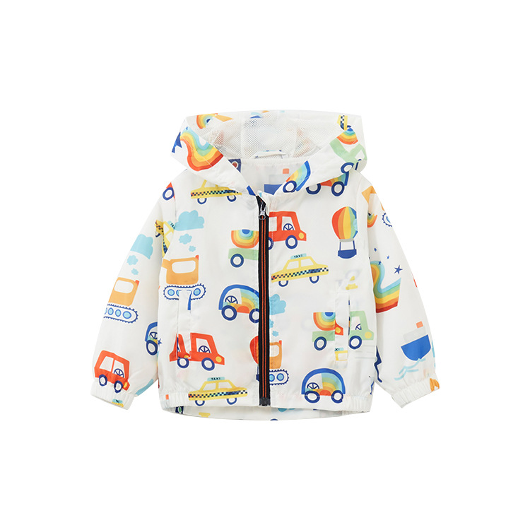 

Куртка-ветровка для мальчика Cars Malwee (130) Белый (55790)