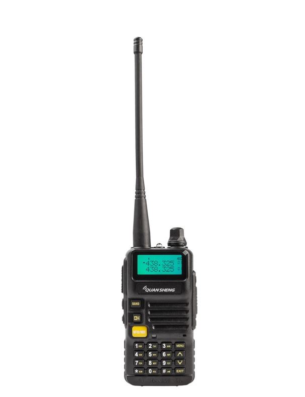 

Рация Quansheng UV-R50 BLACK + гарнитура