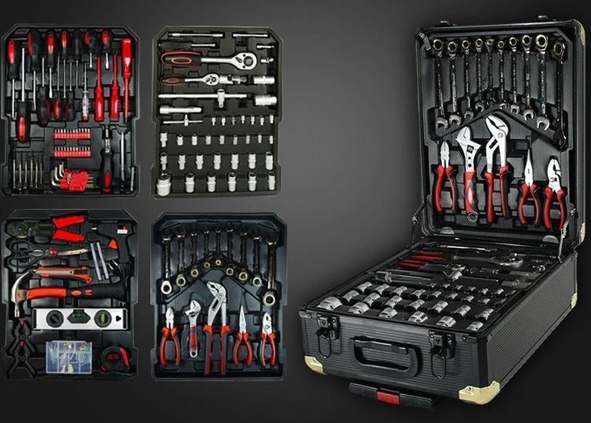 Профессиональный набор инструментов SamTool 399 pcs Black/Gold – фото ...