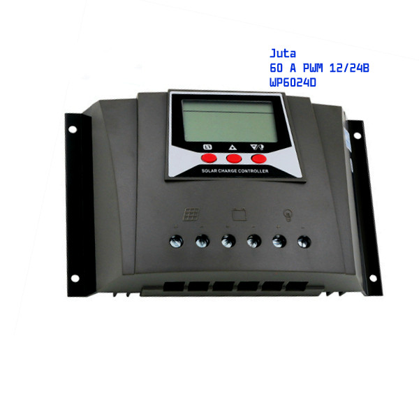 

Контроллер заряда солнечной батареи Juta 60 А PWM 12/24В WP6024D