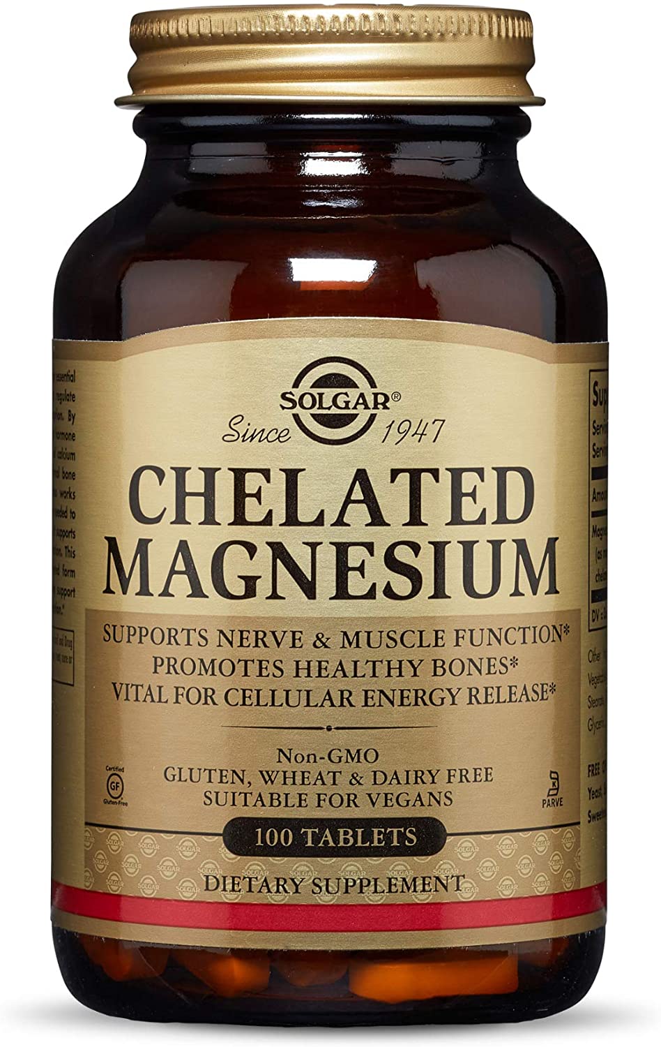 

Витамины Solgar Chelated Magnesium 100 таблеток (4384302843)