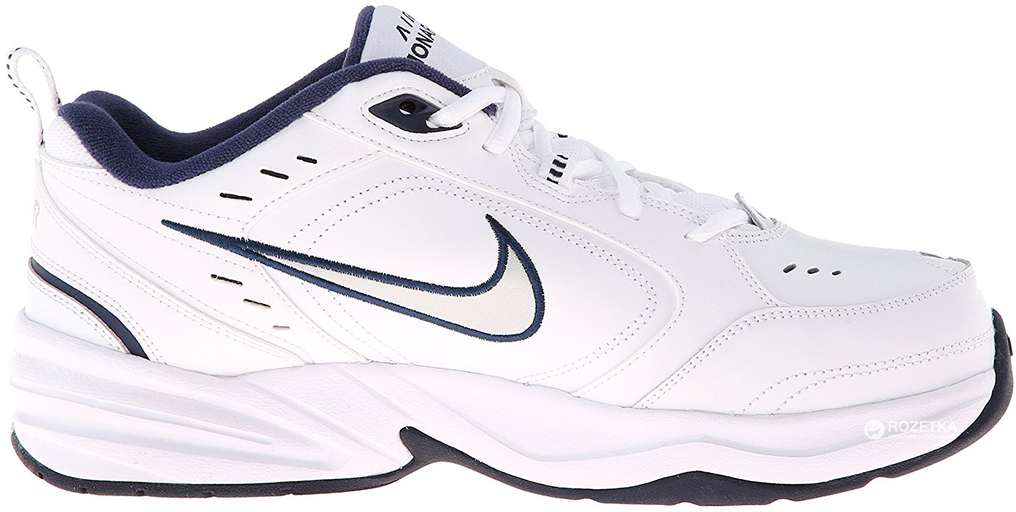 Акція на Чоловічі кросівки для залу Nike Air Monarch IV 415445-102 45.5 (13) 31 см Білі від Rozetka