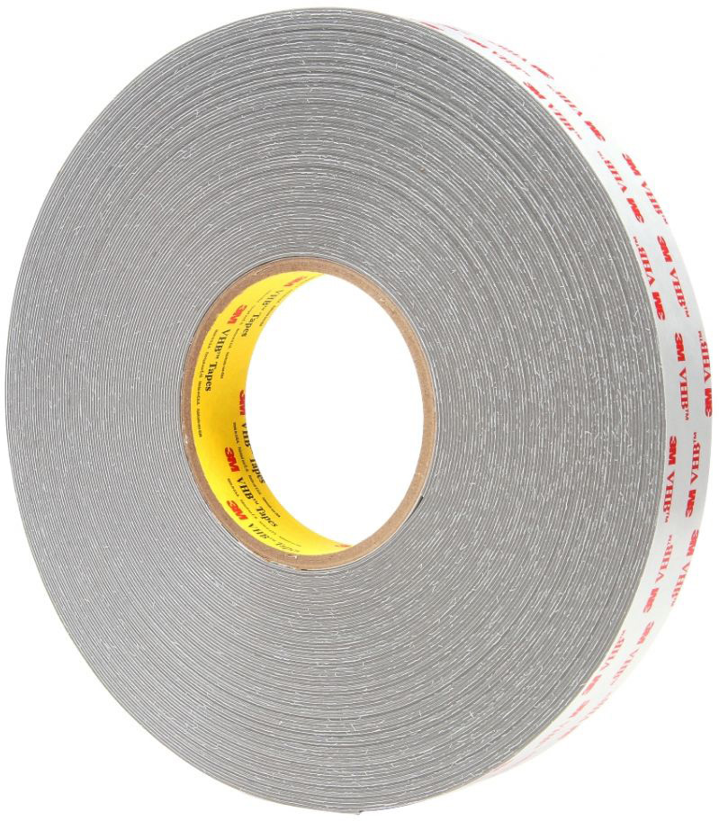 

Клейкая лента 3M VHB RP32 Двусторонняя акриловая 12х0.8 мм х 66 м Серая (RP32/UR-12-66)