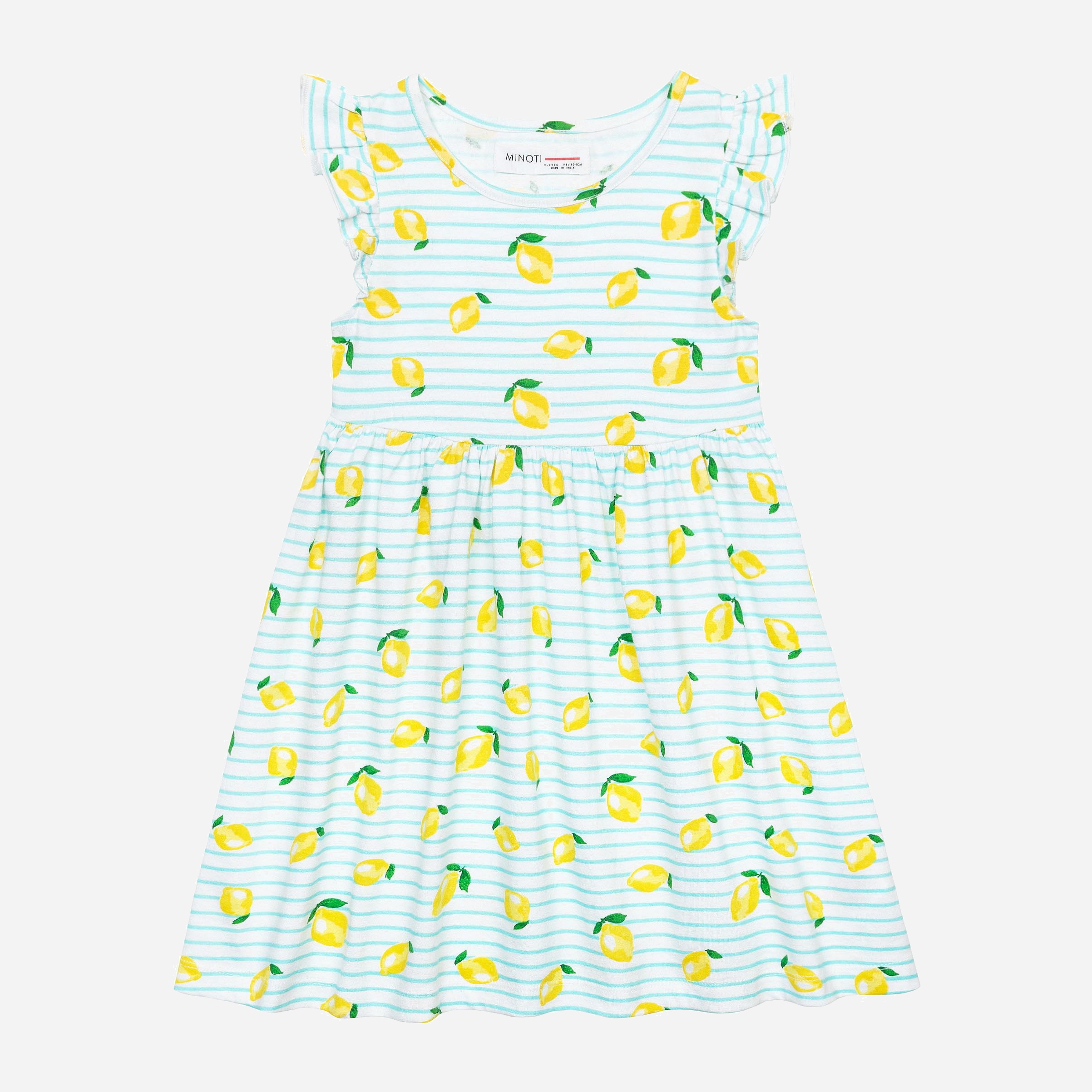Акція на Дитяча літня сукня для дівчинки Minoti 10TDRESS 4 36241KID 92-98 см Різнобарвна від Rozetka