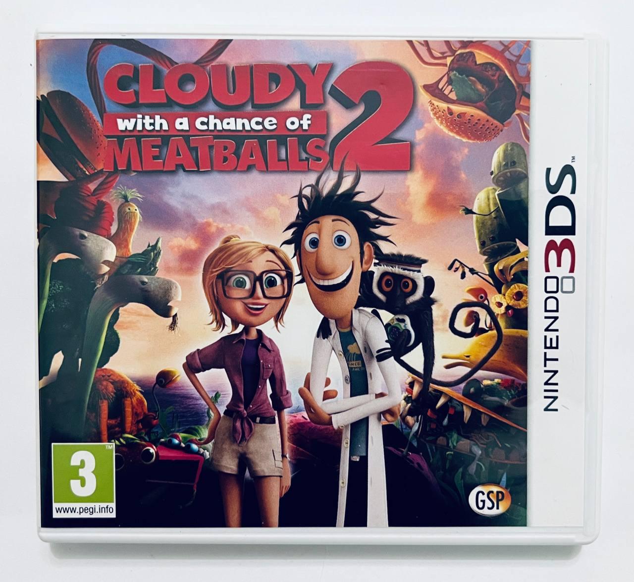 Cloudy with achance of meatballs 2 on sale 3ds