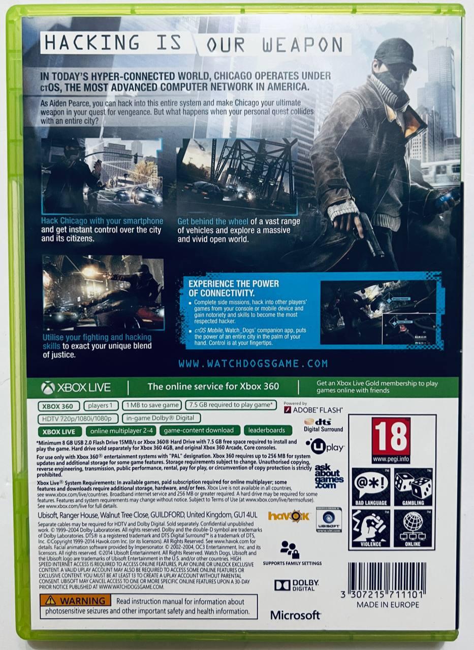 Игры на Xbox 360 серии Watch_Dogs купить в ROZETKA: отзывы, цена в Киеве,  Украине