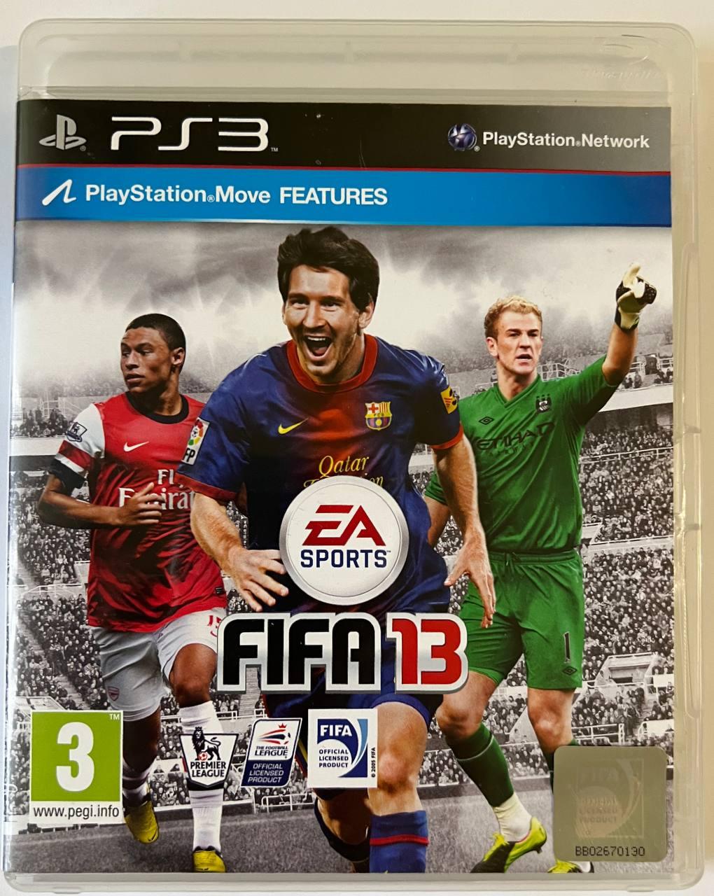 FIFA 13, Б/У, русская версия - диск для PlayStation 3