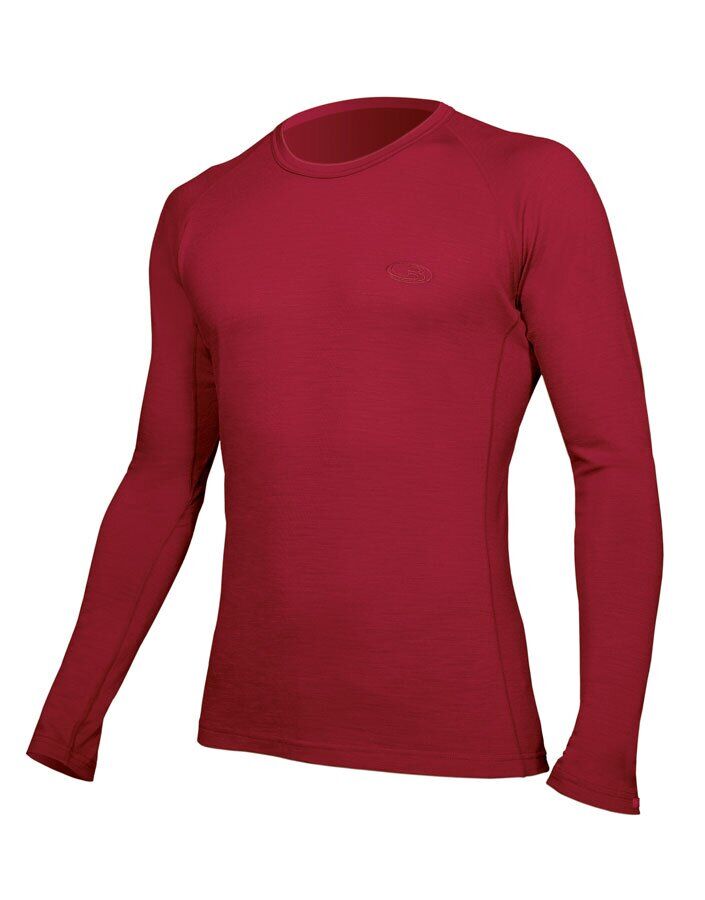 

Термофутболка мужская Icebreaker 200 Oasis Long Sleeve Crewe Mars L (IBE 158 680 L)