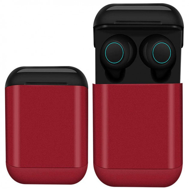 

Наушники беспроводные 3BS JRGK TWS S7 Bluetooth 4.2 с Водонепроницаемым кейсом и Power Bank 500 mah Красный