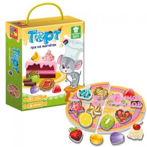 

Игра магнитная "Торт" (укр) VT3004-01