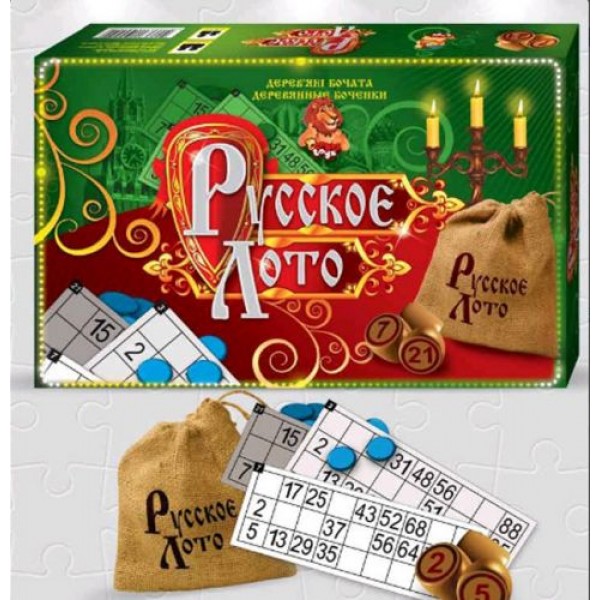 

Игра "Русское лото", бочонки DTG39-Gr