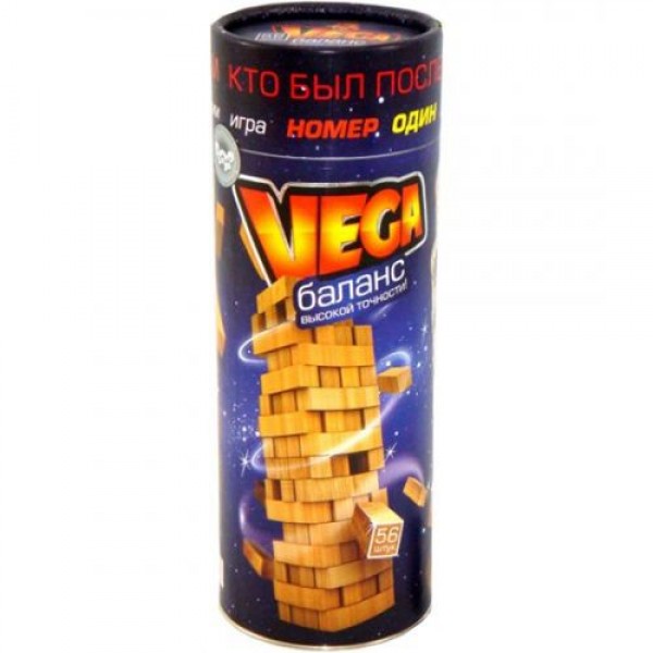 

Игра настольная "Vega" (56 брусков) DTПБ