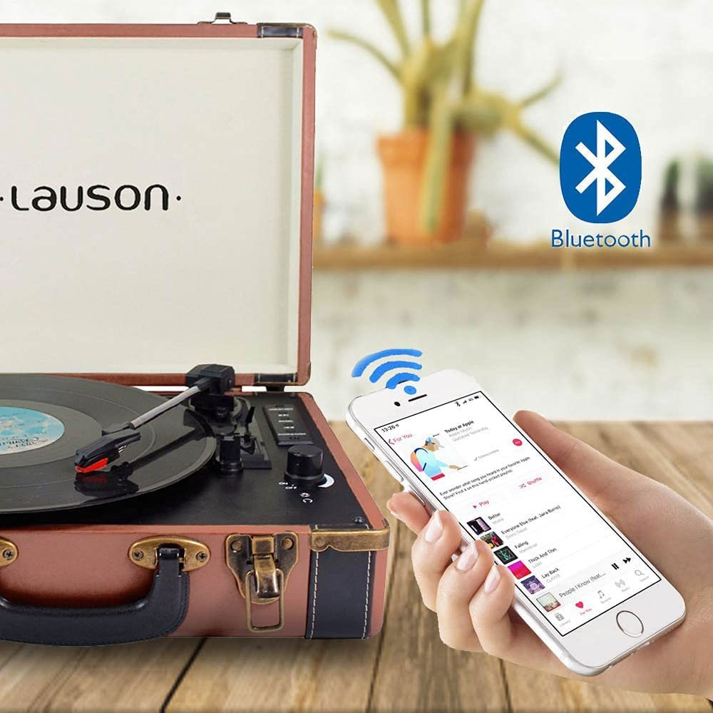 Lauson sales suitcase turntable