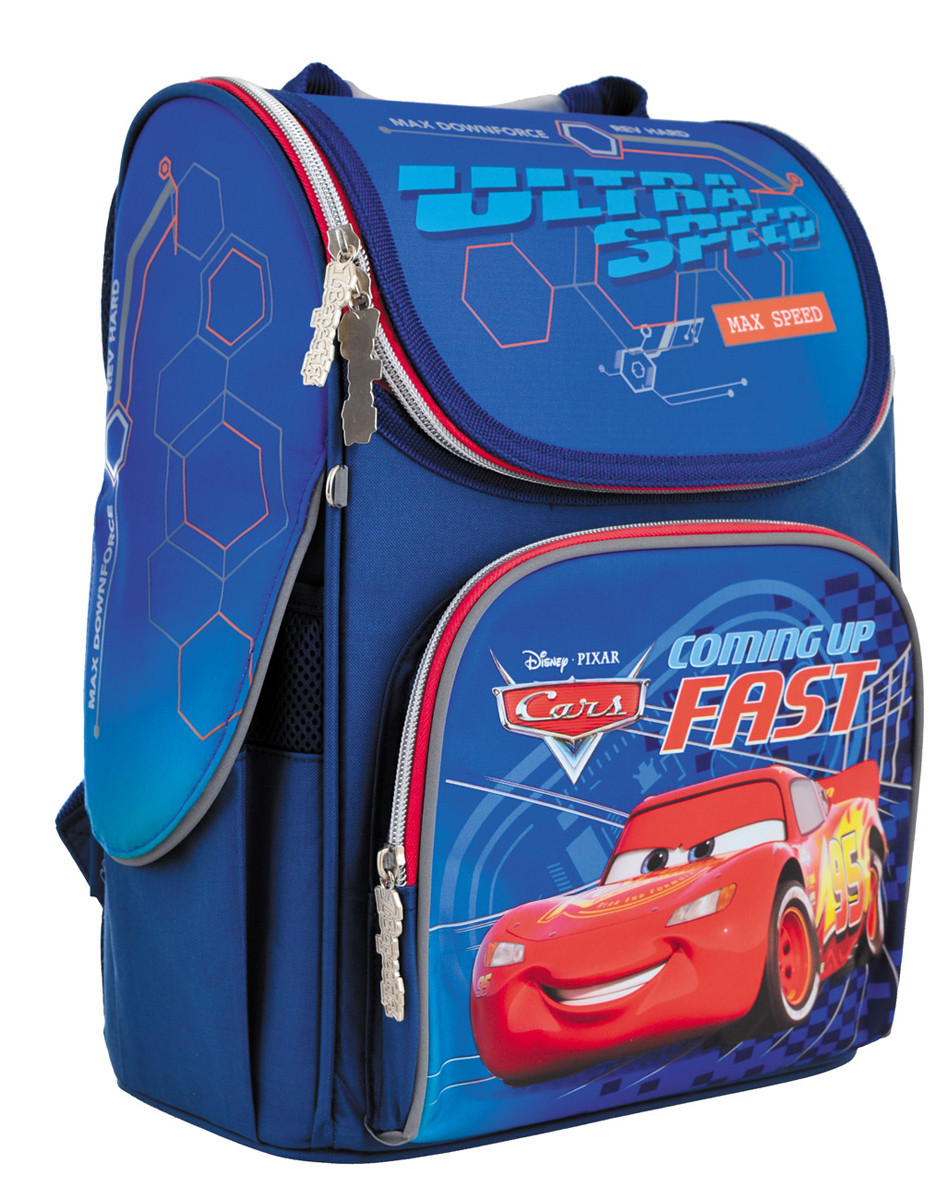

Рюкзак школьный каркасный 1 Вересня H-11 "Cars"
