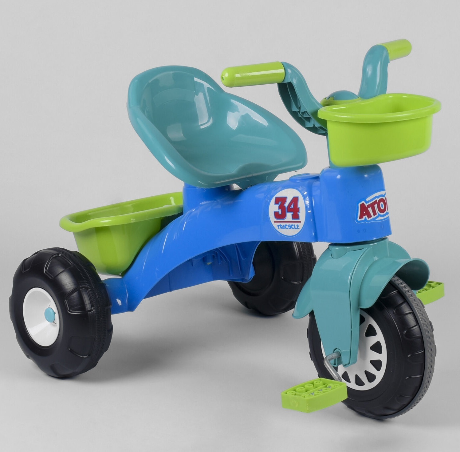 

Велосипед Pilsan Atom Tricycle Blue / Lime (07-169)