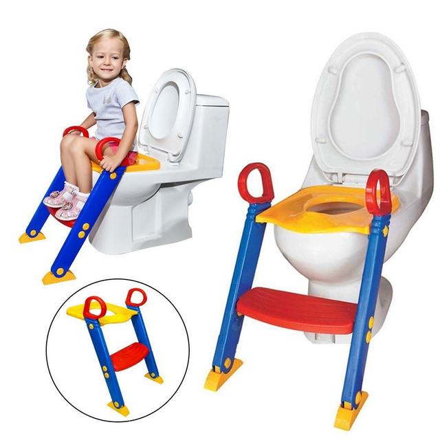 

Детское сиденье на унитаз со ступенькой и ручками Keter Toilet Trainer