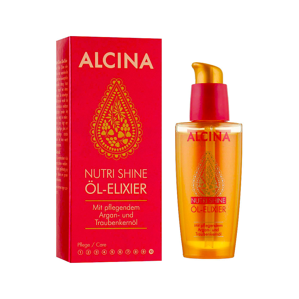 Масло для шелковистости сухих и тусклых волос Alcina 50 мл ...